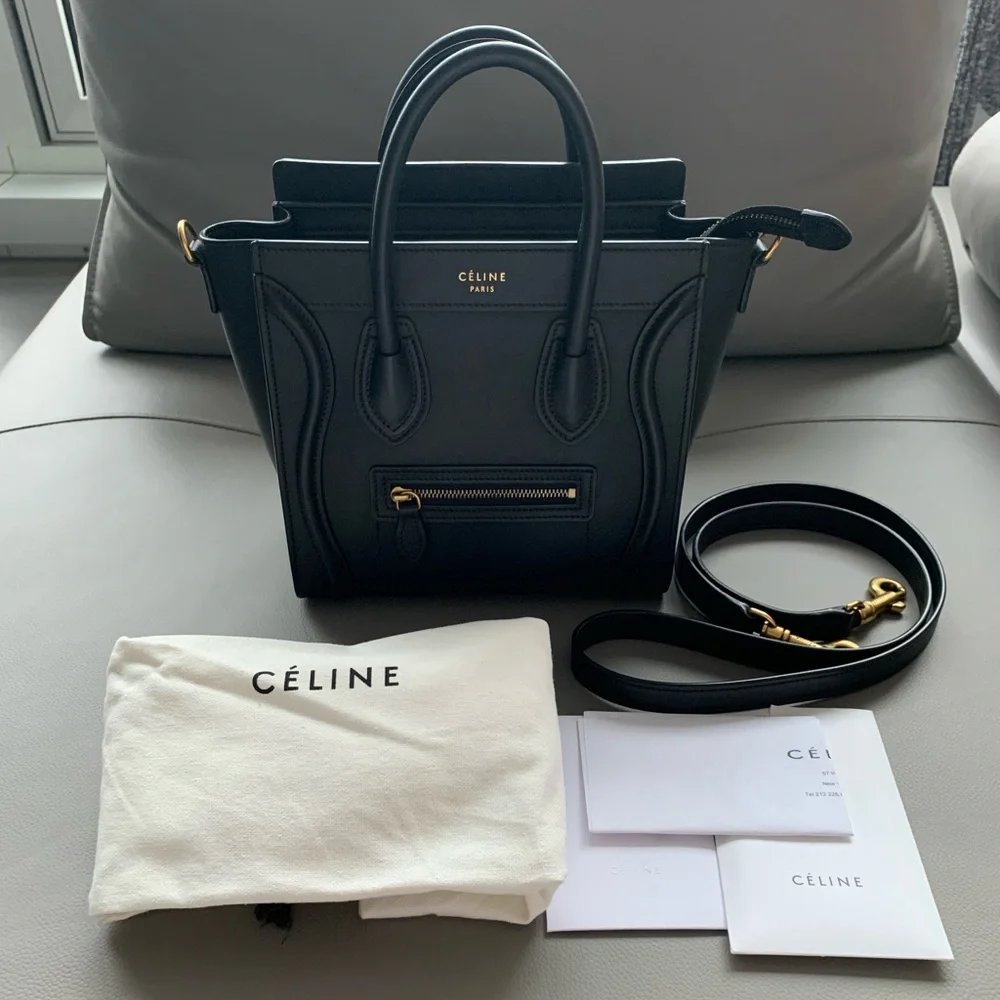 AUTHENTIC Celine Nano Luggage - Picture 7 of 17